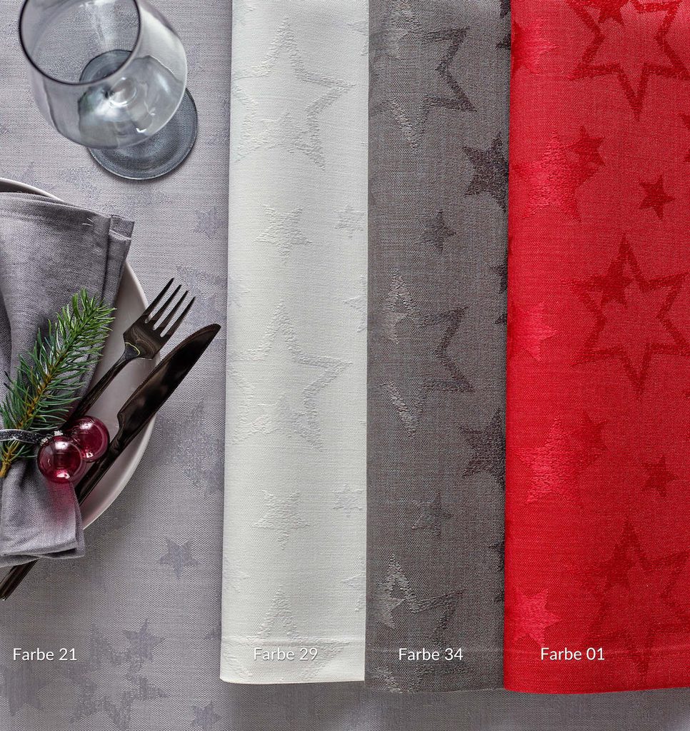Homedesignshop.sk - Prestieranie na stôl Cosmo 35x50cm biele, Sander -  SANDER - Vianočné prestieranie - Vianoce - Eshop s interiérovými doplnkami