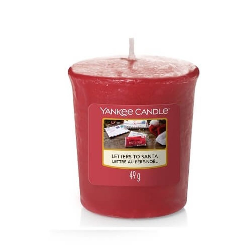 Homedesignshop.cz - Yankee Candle - votivní svíčka Letters to Santa, 49 g -  YANKEE CANDLE - Svíčky - Bytové vůně - Eshop s interierovými doplňky