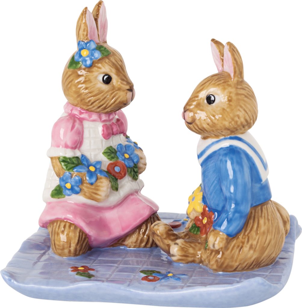 Homedesignshop.cz - Bunny Tales velikonoční dekorace, zajíčci na pikniku,  Villeroy & Boch - VILLEROY & BOCH - Dekorace - Velikonoce - Eshop s  interierovými doplňky