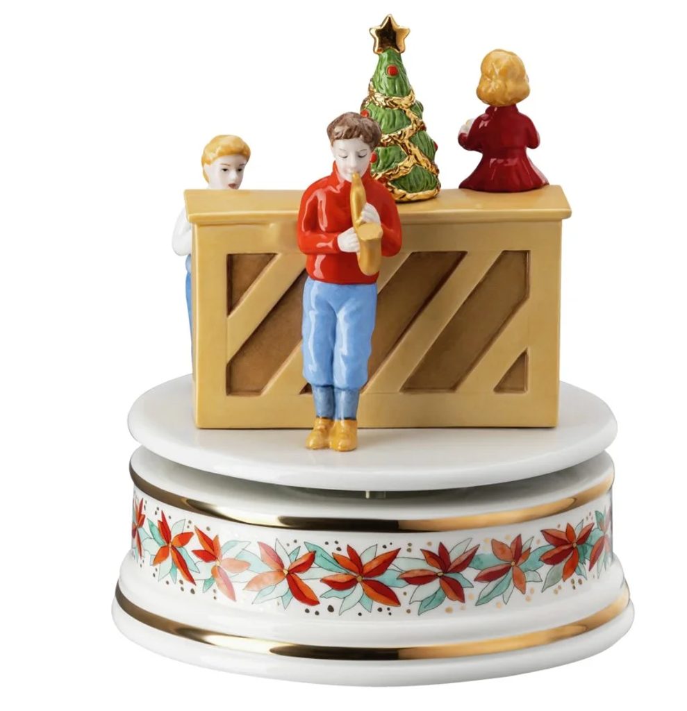 Homedesignshop.sk - Vánoční hrací skříňka XXL, Christmas Sounds, Ø 15 cm,  Rosenthal - ROSENTHAL - Vianočné dekorácie - Vianoce - Eshop s  interiérovými doplnkami