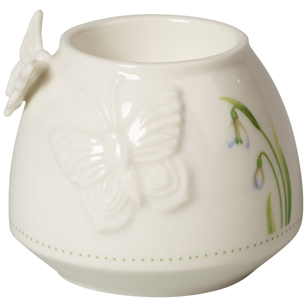 Homedesignshop.cz - Colourful Spring malý svícen na čajovou svíčku motýl,  Villeroy & Boch - VILLEROY & BOCH - Svícny - Bytové doplňky - Eshop s  interierovými doplňky
