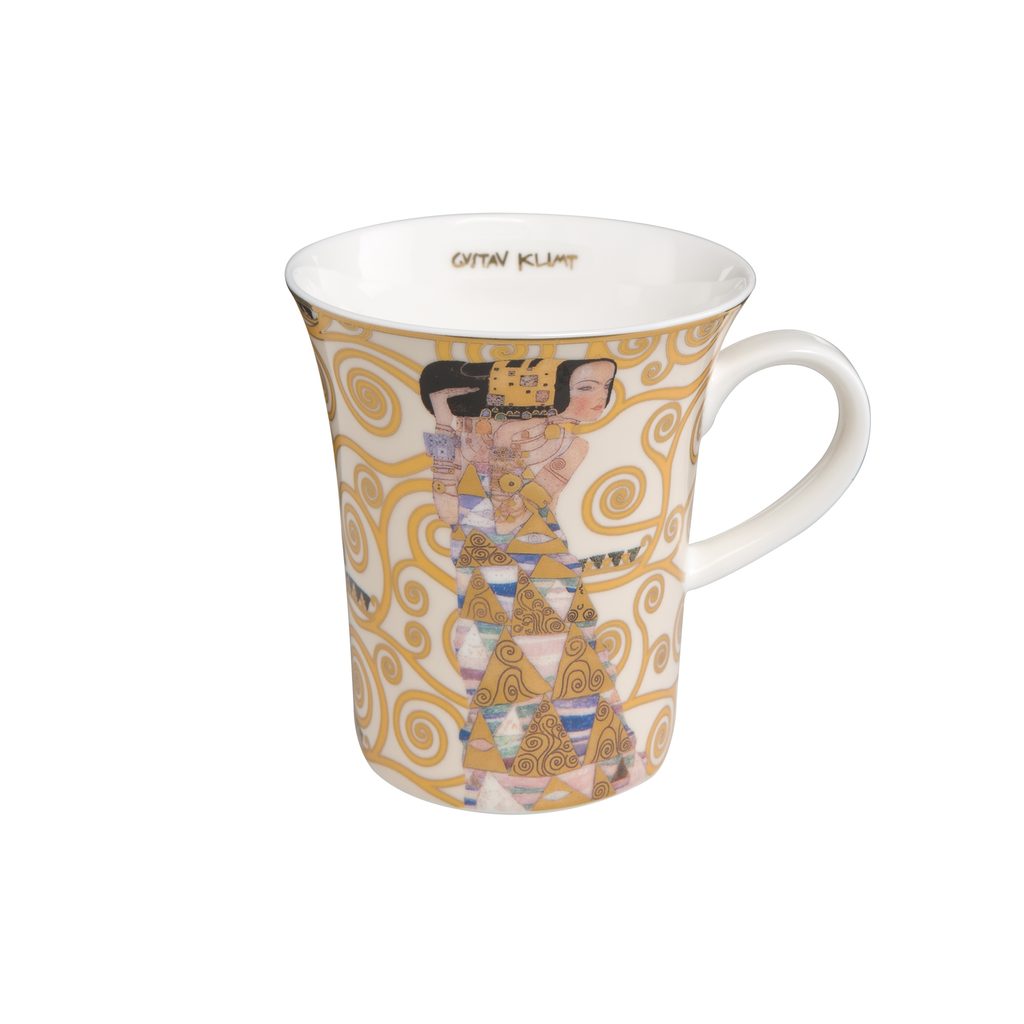 Homedesignshop.cz - Hrnek střední Expectation - Artis Orbis 400ml, Gustav  Klimt - GOEBEL - Šálky a hrnky na kávu - Káva a čaj - Eshop s interierovými  doplňky