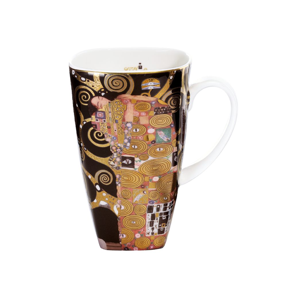 Homedesignshop.cz - Hrnek velký Fulfillment - Artis Orbis 450ml, Gustav  Klimt - GOEBEL - Šálky a hrnky na kávu - Káva a čaj - Eshop s interierovými  doplňky
