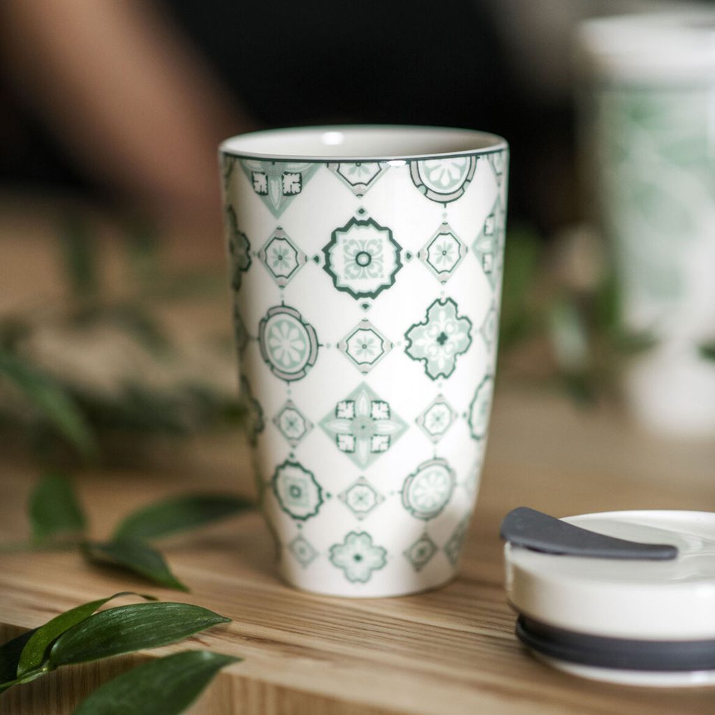 Homedesignshop.cz - Coffee To Go hrnek na cesty 0,35l Jade, Villeroy & Boch  - VILLEROY & BOCH - Konvice a hrnky na čaj - Káva a čaj - Eshop s  interierovými doplňky