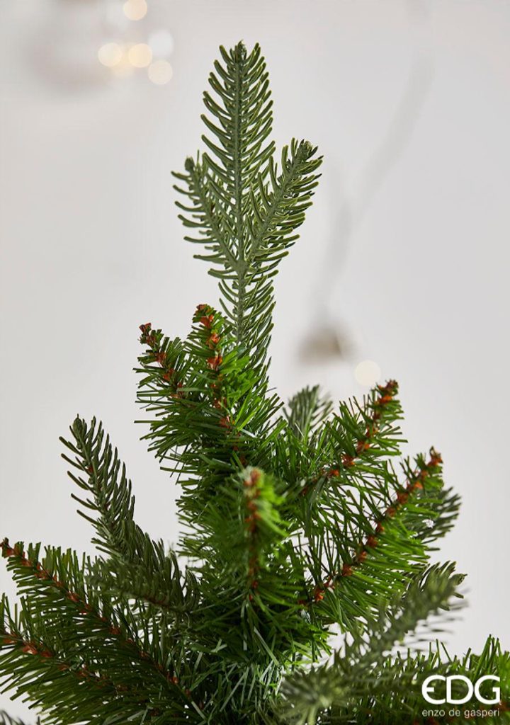 Homedesignshop.sk - Vianočný strom borovica v kvetináči, 90x66 cm - EDG -  Vianočné umelé kvety - Vianoce - Eshop s interiérovými doplnkami