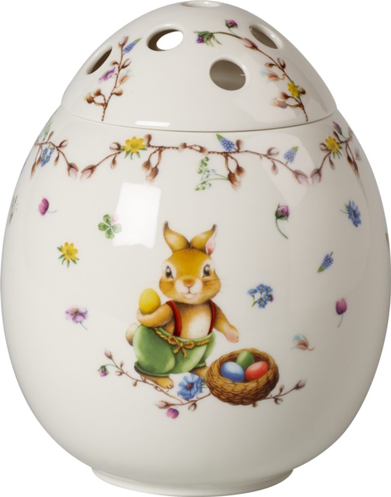Homedesignshop.sk - Spring Fantasy váza v tvare vajca zajačica babička Emma  21cm, Villeroy & Boch - VILLEROY & BOCH - Vázy a mísy - Bytové doplnky -  Eshop s interiérovými doplnkami