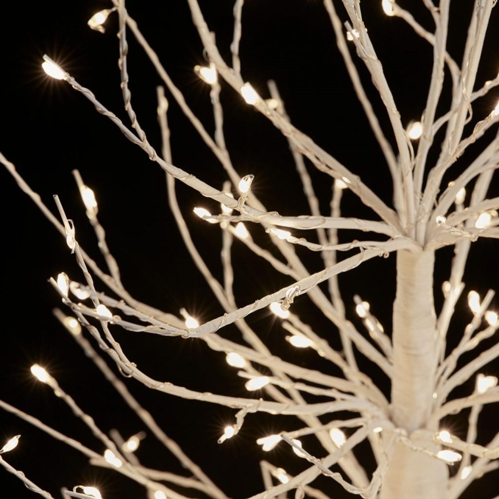 Homedesignshop.cz - Vánoční dekorace světelný strom 320 LED bílý, 90 cm -  EDG - Vánoční dekorace - Vánoce - Eshop s interierovými doplňky