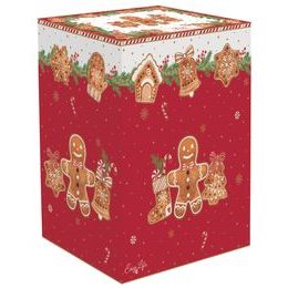 Vánoční porcelánová sada 2 hrnky s konvičkou 500ml Fancy Gingerbread, Easy Life