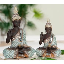 Dekorace Buddha Rangun, 11x6,5x17 cm