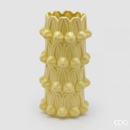 Keramická váza Easter Rabbit žlutá, 32x16 cm