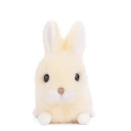 Plyšový zajíček Cuddly Kanina Tulip růžový, 40 cm