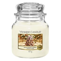 Yankee Candle - Classic vonná sviečka Spun Sugar Flurries 411 g