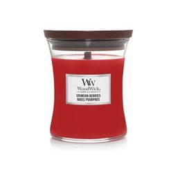 WoodWick Crimson Berries svíčka, váza malá 85 g