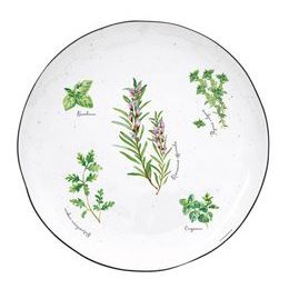Porcelánový jídelní talíř Herbarium 26 cm, Easy Life