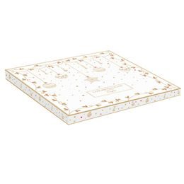 Vánoční porcelánový servírovací podnos White Elegance 35x15cm, Easy Life