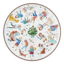 Vánoční velký talíř na cukroví Vánoční radovánky 2025 Ø 28 cm, Rosenthal