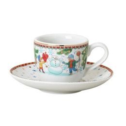 Vánoční šálek s podšálkem na espresso Vánoční radovánky 2025 80ml, Rosenthal