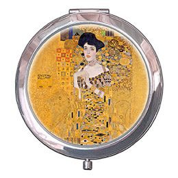 Vreckové zrkadielko Adele Gustav Klimt, 7x11 cm