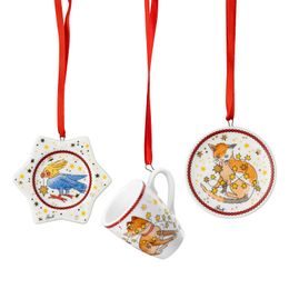 Vánoční set porcelánové ozdoby 3ks Christmas Lights, 10,5 cm, Rosenthal