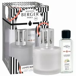 Maison Berger Paris - Katalytická lampa Illusion mléčná + Černá Angelika 250ml