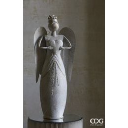 Drevený lampáš v tvare domčeka biely 1ks, 29-95 cm