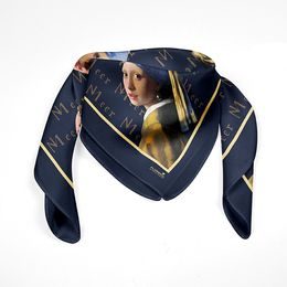 Hedvábný šátek Girl wiht A Pearl Earring, Jan Vermeer