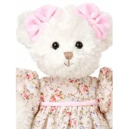 Plyšový zajíček Cuddly Kanina Tulip růžový, 40 cm
