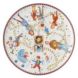 Vianočný veľký tanier na cukrovinky Christmas Lights 2024 Ø 28 cm, Rosenthal