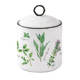 Porcelánová dóza Herbarium 10,5x15,5cm, Easy Life