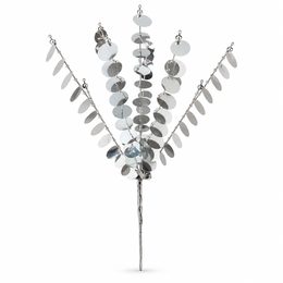 Umělá větvička eukalyptus stříbrný, 51 cm