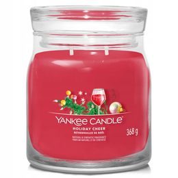 Yankee Candle - Signature vonná svíčka Holiday Cheer, 368 g