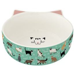 Porcelánová miska pre mačky 14,5cm Cats Family v darčekovej krabici, Easy Life
