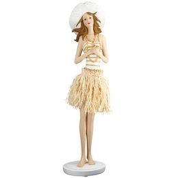 Dekorace figura letní žena Suzanne, 14,5x18x59 cm