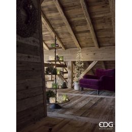 Dlhá dotyková sviečka s LED osvetlením biela 2ks, 34×2,2 cm