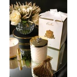 Côte Noire - Art Deco svíčka Black & Gold, Královna noci