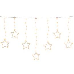 Vánoční světelný věnec zlatý 720 LED, 60 cm