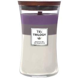 WoodWick - Trilogy Amethyst Sky svíčka velká, 609g