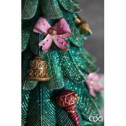 Vianočná dekorácia hracia dedina s LED diódami, 1ks 15x21x15,5 cm