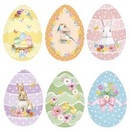 Veľkonočný podnos v tvare vajíčka Egg Hunt 30x21 cm, Easy Life