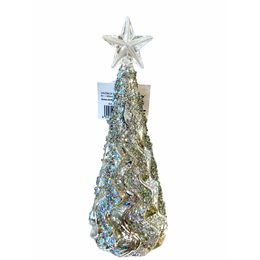 Vánoční figurka se svítícím stromečkem 1ks, 10x6x14cm