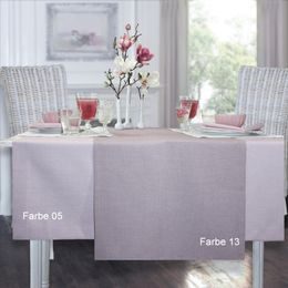 Behúň na stôl Loft tmavo ružový 50x140cm, Sander