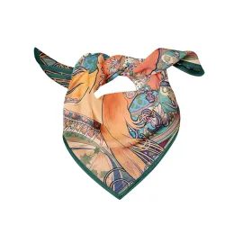 Hedvábný šátek Zodiac, Alfons Mucha