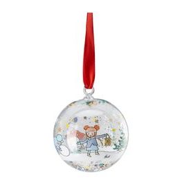 Vianočná sklenená ozdoba guľa Christmas Lights 2024 6 cm, Rosenthal