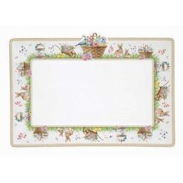 Veľkonočný servírovací podnos Spring Bloom 35x24,5cm, Easy Life