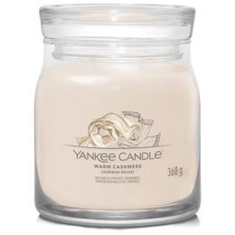 Yankee Candle - Signature vonná svíčka Warm Cashmere, 368g