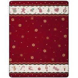 Toy's Delight vánoční deka Ruby 150x200 cm, Villeroy & Boch