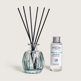 Maison Berger Paris - Mini aroma difuzér Corali zelený + Nebeská voda, 100 ml