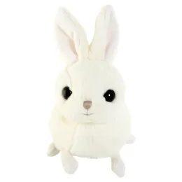Plyšový zajíček Zeus bílý 1ks, 15 cm