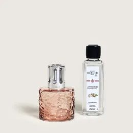 Maison Berger Paris - Dárková sada: Katalytická lampa Mirage růžová + Home sweet home, 250 ml
