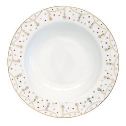 Vianočný porcelánový tanier Christmas Lights 21,5cm, Easy Life